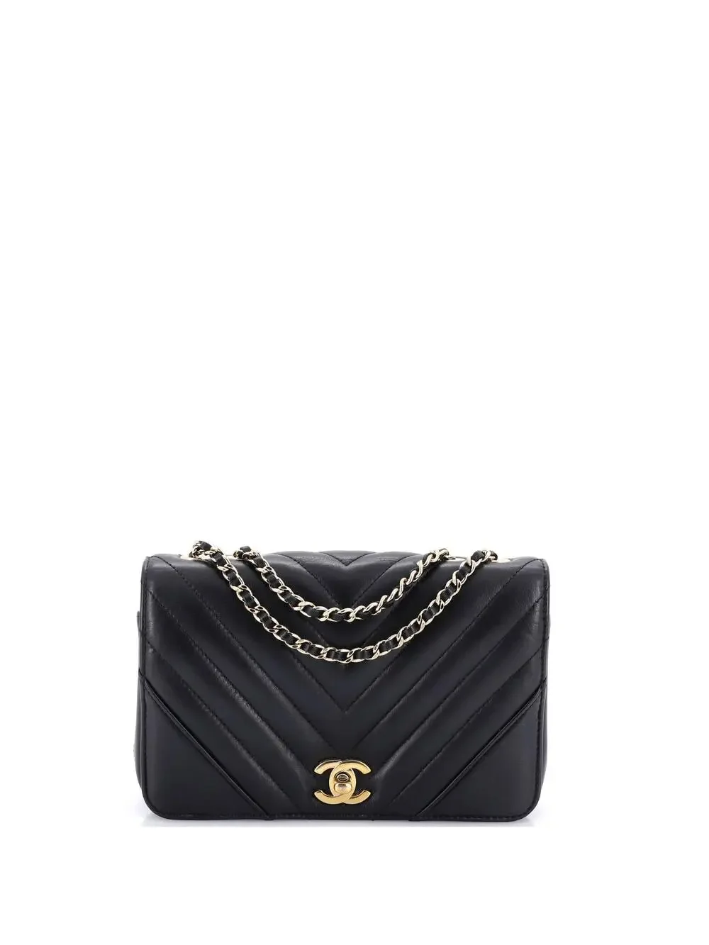 Chanel Statement Flap Bag Chevron #290185C37B